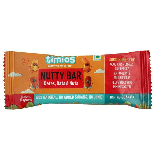 Timios Nutty Bar - Dates Oats & Nuts