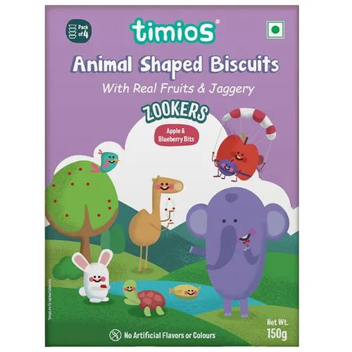 Timios Zookers - Apple & Blueberry