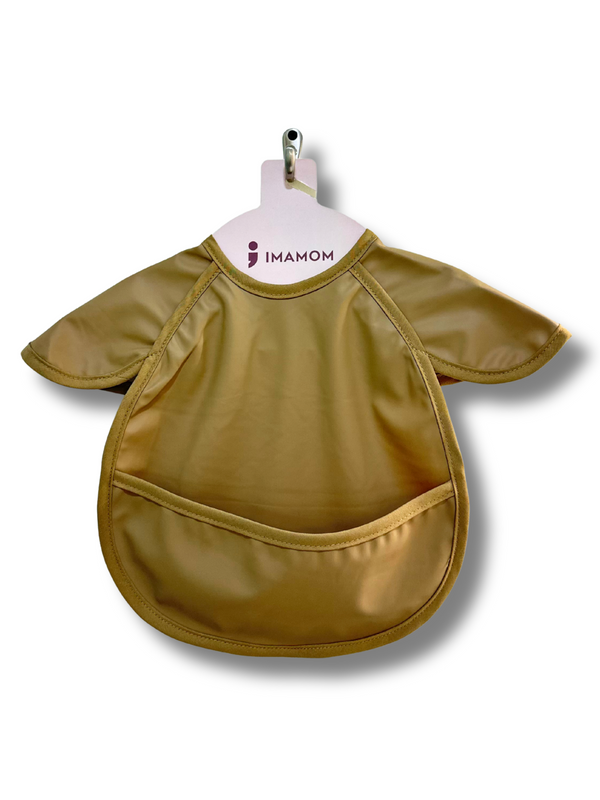 Baby Bib – Plain | Cap Sleeve & Waterproof