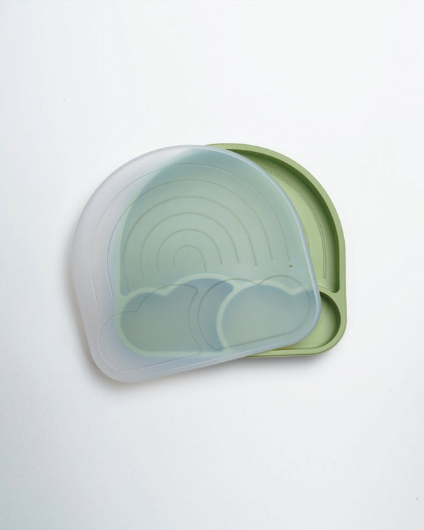 Silicone Rainbow Plate