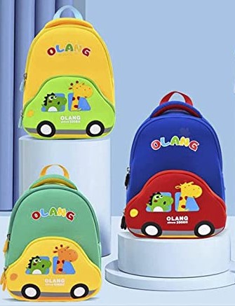 Imamom New Cartoon Style Children Backpack Waterproof Material Kindergarten School Bag For Girls And Boys