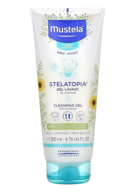 Mustela Stelatopia Cleansing Gel - 200 ml