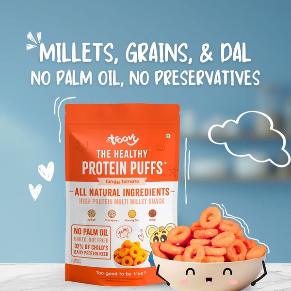 TROOVY HEALTHY PROTIEN PUFFS - TANGY MANGO