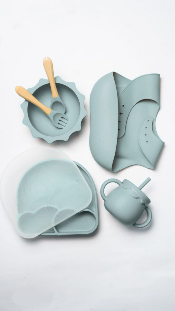 Silicone Rainbow Feeding Set (4 Pieces)