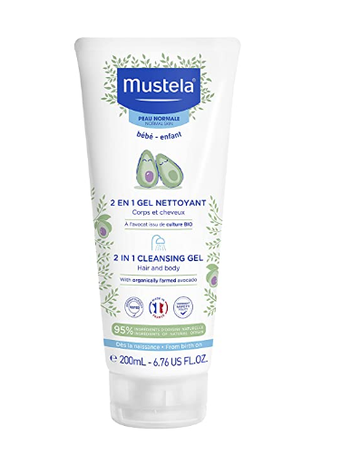 Mustela 2 in 1 Cleansing Gel Normal Skin 200ml