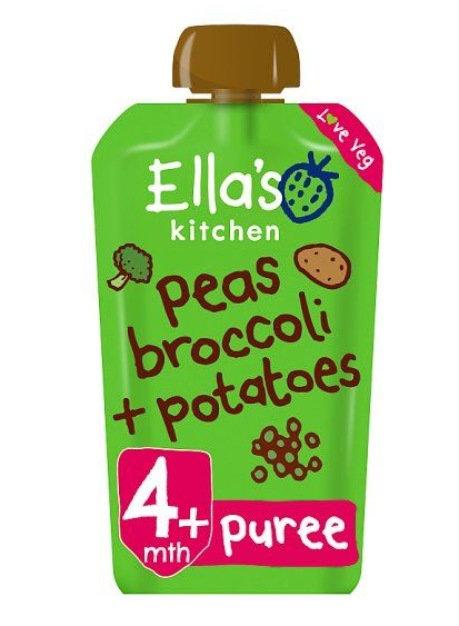 Ella's Kitchen Broccoli, Pea and Potato 120g