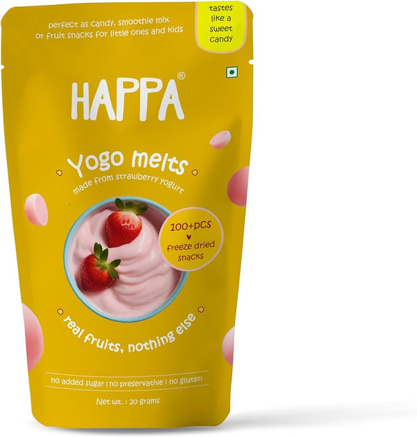 Happa Melts- Strawberry & Yogurt