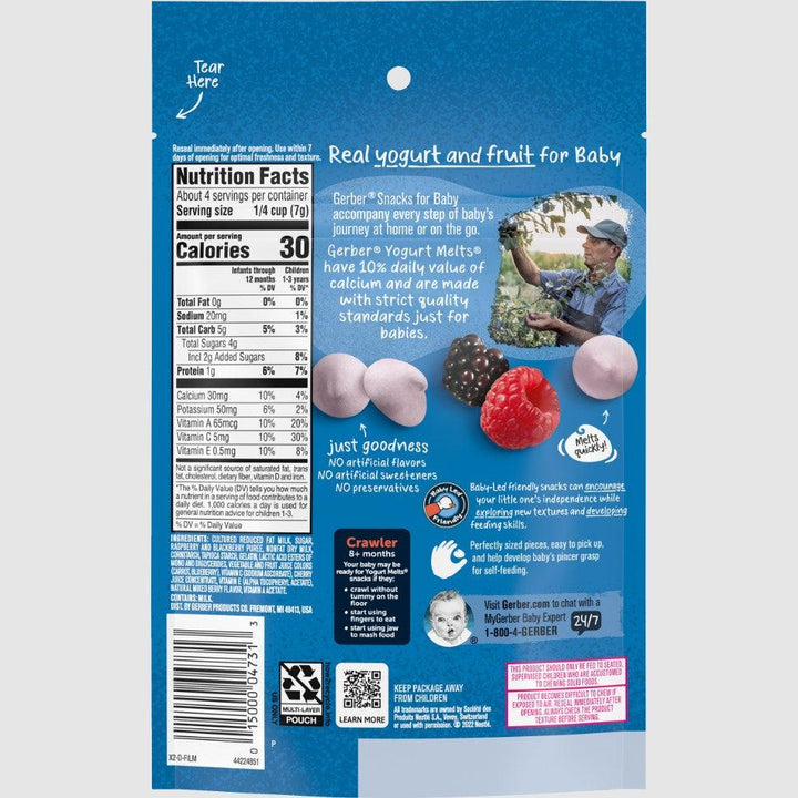 GERBER Yogurt Melts - IMAMOM