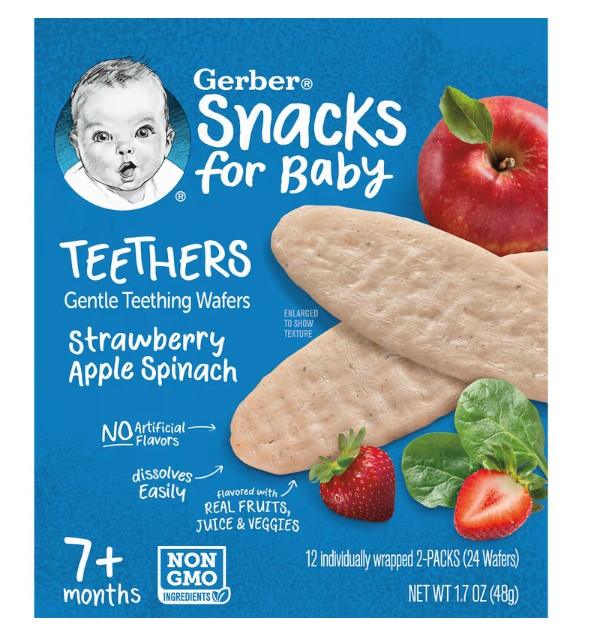 GERBER Teether Wafers - IMAMOM