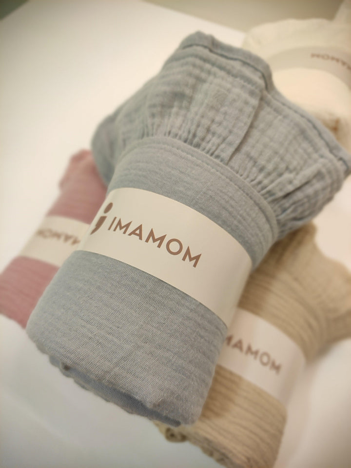 IMAMOM Organic Cotton Swaddle Blanket - IMAMOM